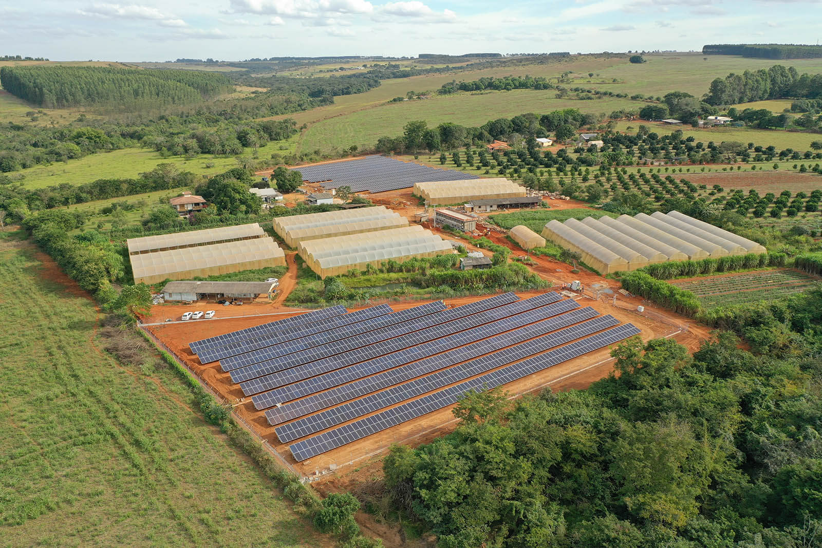 Usina Fotovoltaica Capão Seco I e II - Implementação